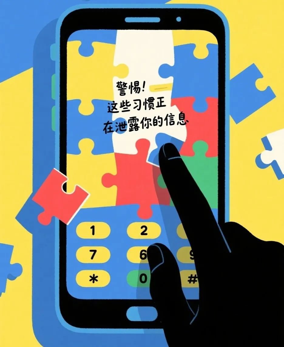 【反诈预警】​这些习惯正在泄露你的个人信息