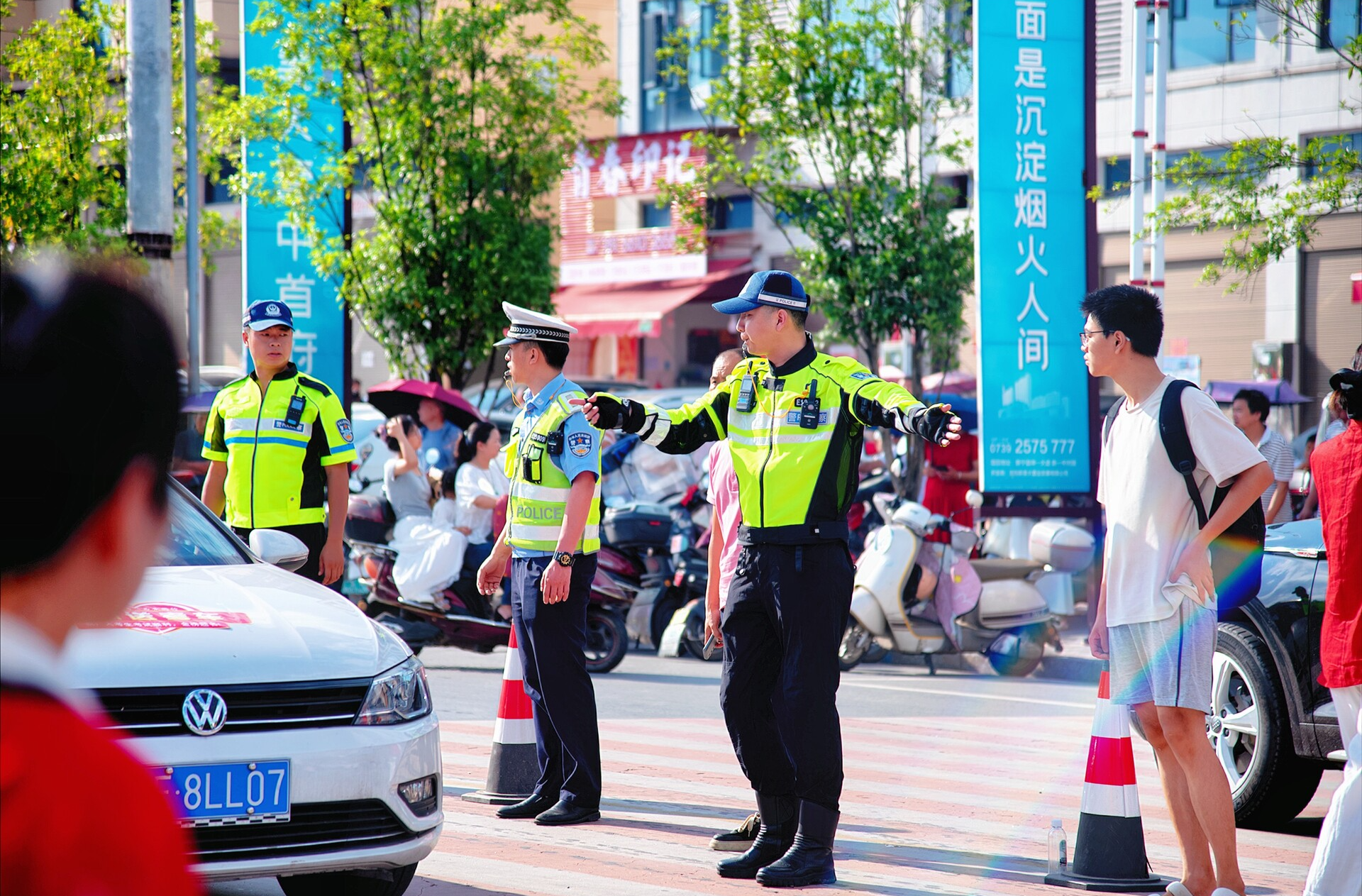 新宁交警开启护考模式
