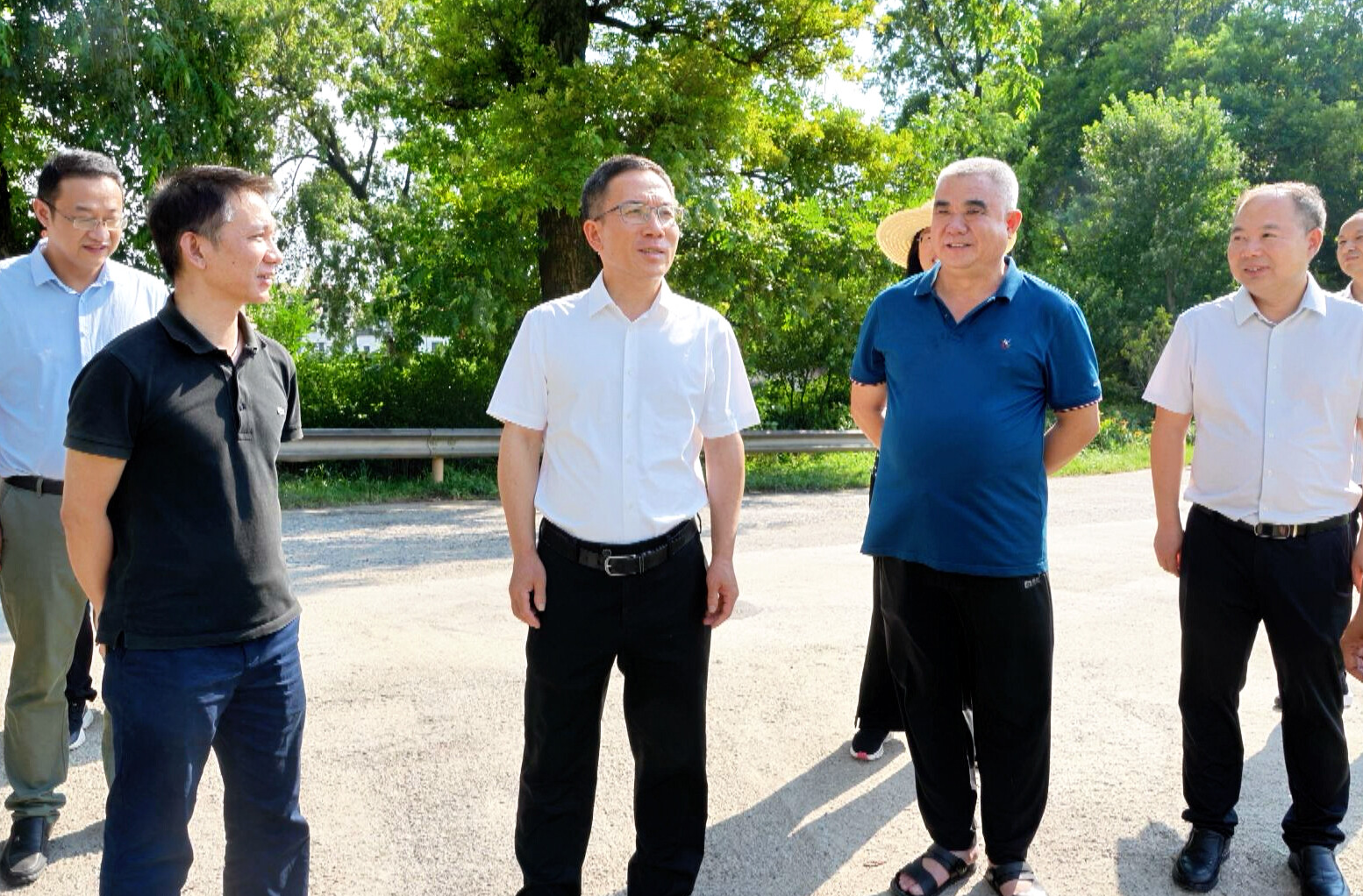 邓涛到黄龙镇调研督导乡村振兴工作